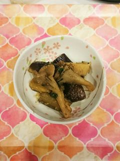 なすと舞茸のごま味噌炒め-レシピのメイン写真