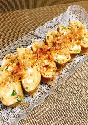 絶品♡ツナとねぎ入りの卵焼き-レシピのメイン写真
