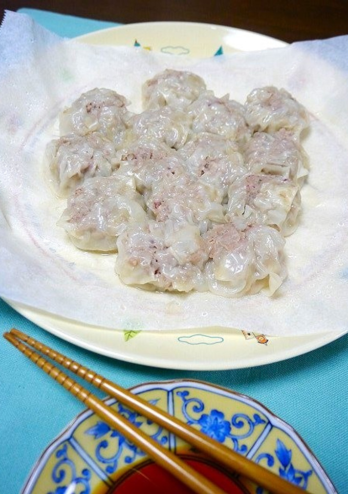 簡単！ジューシー☆真ん丸舞茸タコ焼売-レシピのメイン写真