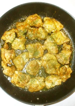 鶏もも肉のカレー照り焼き♪簡単-レシピのメイン写真
