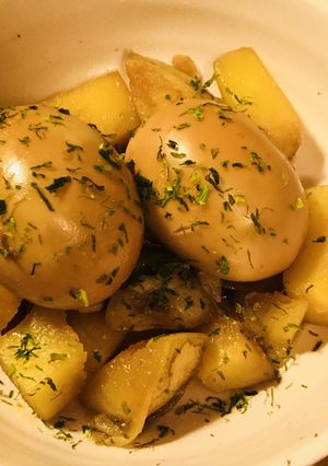 じゃがいも＆ゆで玉子のあまから煮詰め-レシピのメイン写真