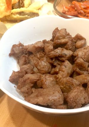 予想外の旨さ！お肉の様なピリ辛こんにゃく-レシピのメイン写真