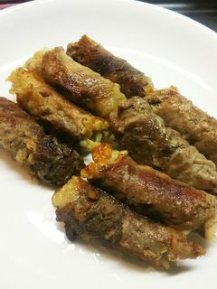 簡単!巻いて焼くだけ☆えのきの豚肉巻き-レシピのメイン写真