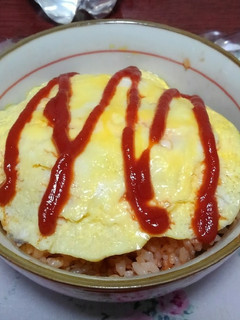 簡単オムライスご飯-レシピのメイン写真