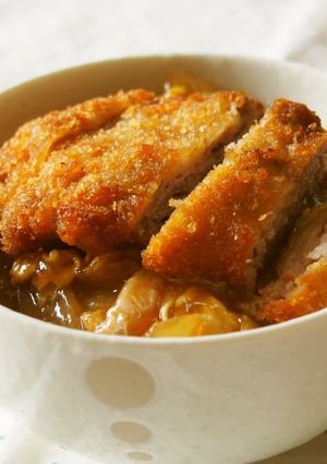 豚こまでカツ丼！簡単節約カツ丼♪-レシピのメイン写真
