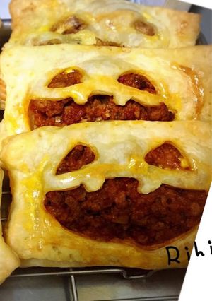 ハロウィン仕様!ミートパイ-レシピのメイン写真