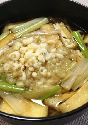 万能たれで簡単そばつゆ☆温かいねぎそば-レシピのメイン写真