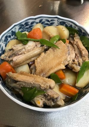鶏手羽先のオイスターソース煮-レシピのメイン写真