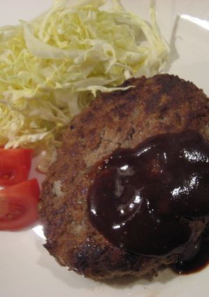 ✿豆腐ｉｎ柔らかＢＩＧハンバーグ✿-レシピのメイン写真