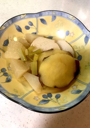 長芋とさつまいものさっと煮-レシピのメイン写真
