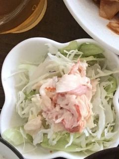 カニカマサラダ-レシピのメイン写真