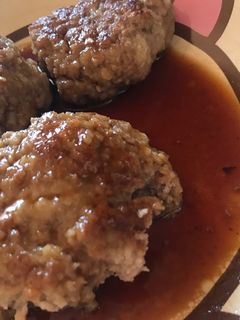 ハンバーグ 和風ソース-レシピのメイン写真