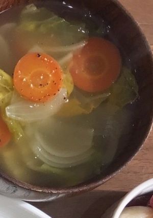 野菜の中華スープ-レシピのメイン写真