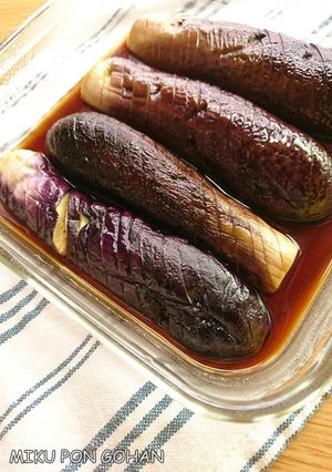 なすのレンジ煮浸し2-レシピのメイン写真