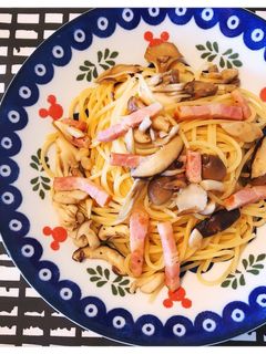 きのことベーコンの和風パスタ-レシピのメイン写真