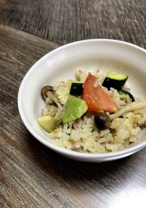 食べ過ぎ注意！たっぷり野菜の混ぜご飯-レシピのメイン写真