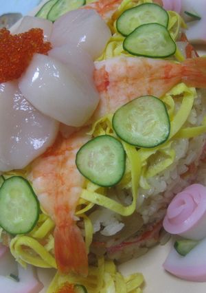 慶喜（ケーキ）のちらし寿司-レシピのメイン写真