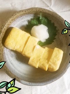 甘い卵焼き-レシピのメイン写真