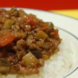 フライパンひとつでパパっと挽肉なすカレー