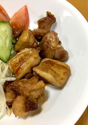 大人の給食☆鶏の素揚げローストチキン風-レシピのメイン写真