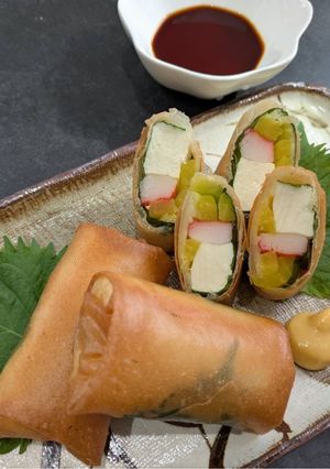 ⭐︎簡単 たくあん入りヘルシー春巻き⭐︎-レシピのメイン写真