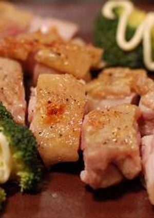 鶏もも肉の塩コショウ焼き-レシピのメイン写真