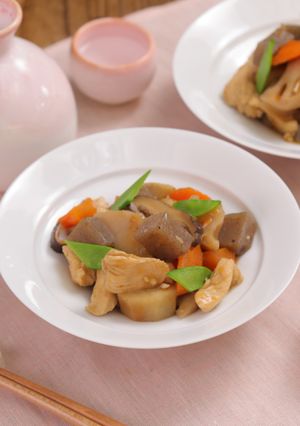 鶏むね肉でしっとり♪簡単基本の筑前煮-レシピのメイン写真