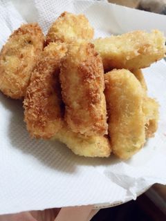 胡瓜の食感が堪らないポテトサラダの揚げ物-レシピのメイン写真