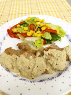 豚ヒレ肉の豆乳ソースがけ-レシピのメイン写真