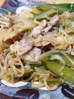 しらたきと豚肉のキンピラ炒め-レシピのメイン写真