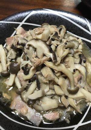 ちょー簡単電子レンジで無限きのこ-レシピのメイン写真