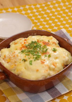 豆腐ソースのヘルシー♪ポテトグラタン-レシピのメイン写真