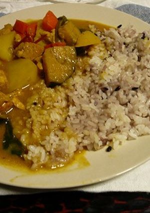 鶏がら☆ココナッツタイカレー-レシピのメイン写真