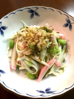 簡単!めかぶと長芋の和え物-レシピのメイン写真