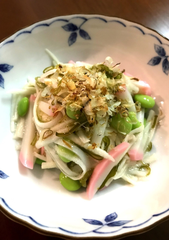 簡単！めかぶと長芋の和え物-レシピのメイン写真