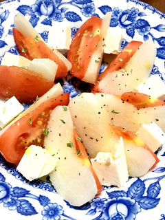 トマトと梨のカプレーゼ-レシピのメイン写真