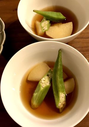 オクラとニンニクのおひたし-レシピのメイン写真