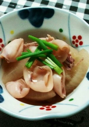 ミズイカでさっぱりいか大根★-レシピのメイン写真
