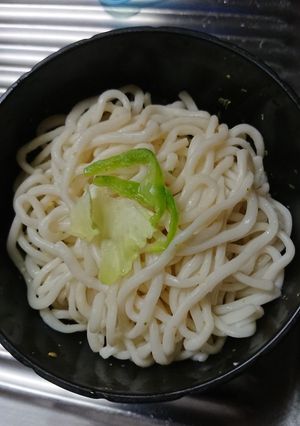 なんちゃって塩焼きうどん-レシピのメイン写真
