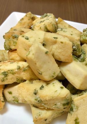 簡単☆高野豆腐のり塩ステーキ-レシピのメイン写真