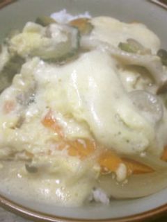 ゴーヤ入り卵丼-レシピのメイン写真