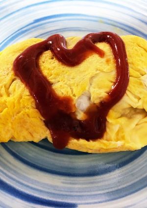 時短!コロッケの具材でオムレツ-レシピのメイン写真