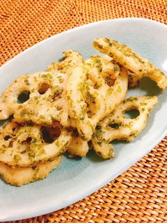 レンコンの磯部揚げ-レシピのメイン写真