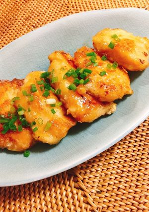 ＊鶏胸肉のマヨめんつゆ焼き＊-レシピのメイン写真