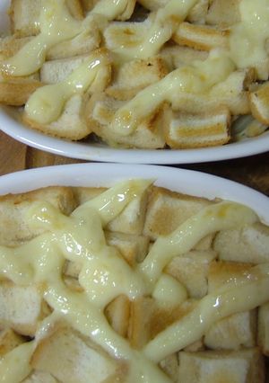 ✿パンの耳消費✿えのきのグラタン風スープ-レシピのメイン写真