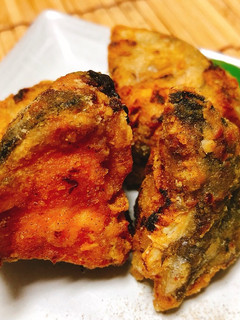 サーモンのアラの唐揚げペッパー風味-レシピのメイン写真