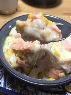 鮭ドリア-レシピのメイン写真