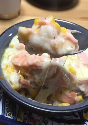 鮭ドリア-レシピのメイン写真