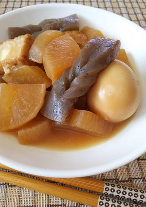 【★】おでん風☆大根と練り物の煮もの-レシピのメイン写真