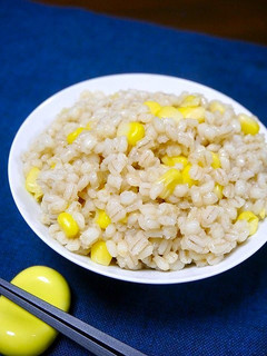 ダイエット!とうもろこしご飯(麦)-レシピのメイン写真
